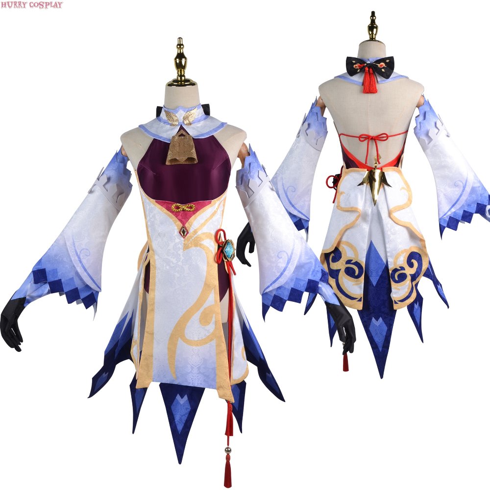 Game Cosplay,Genshin Impact,Genshin Impact Ganyu Cosplay Costume